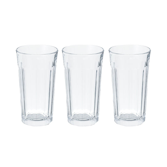Soda Lime Glass Set Of 3 Approx. 300ml