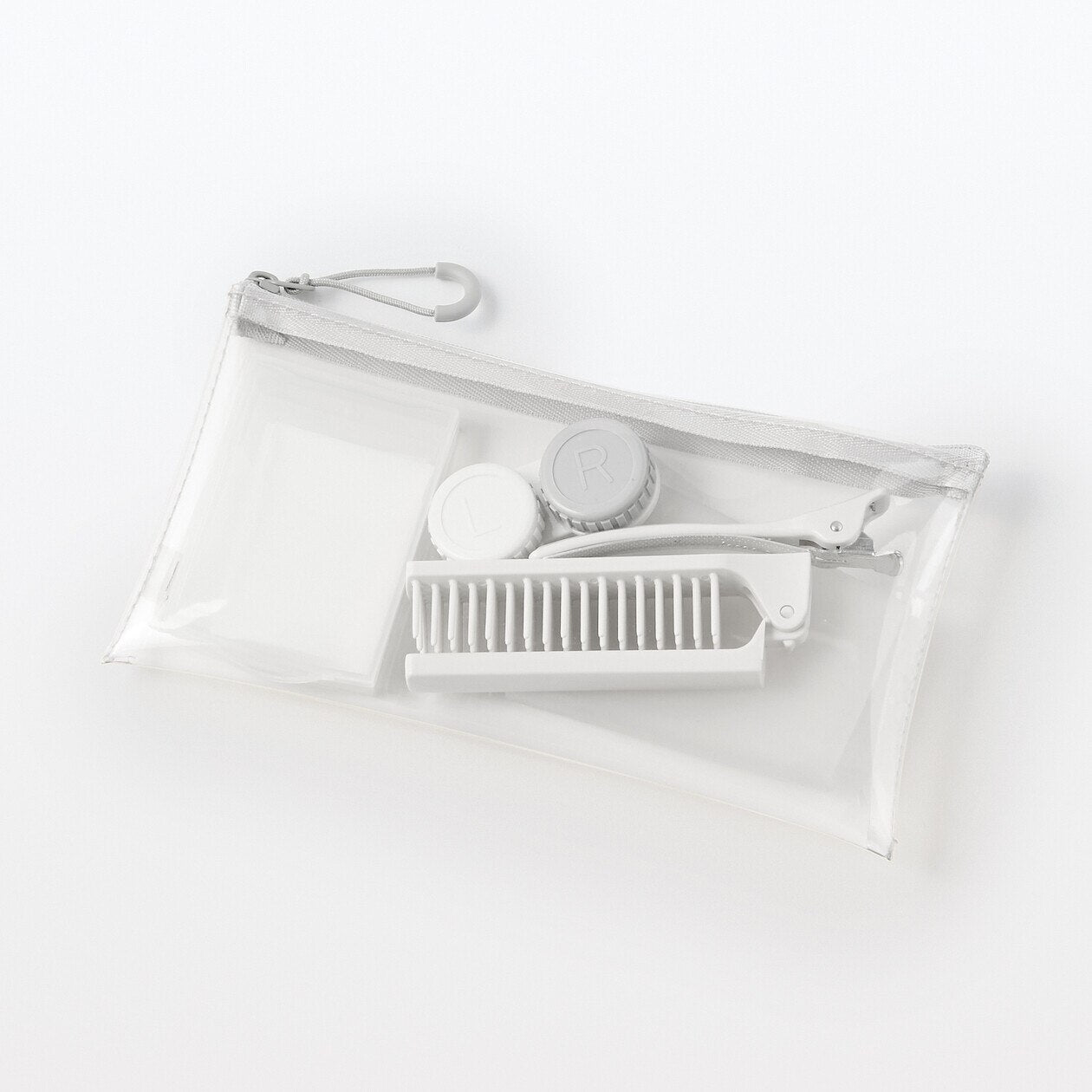 Transparent TPU pouch 10x19.5cm