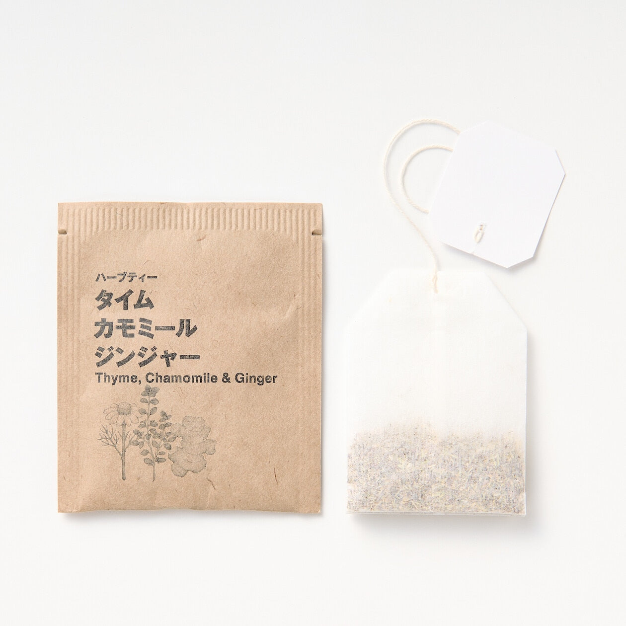 Thyme, Camomile & Ginger Tea Bags 22x1.5g