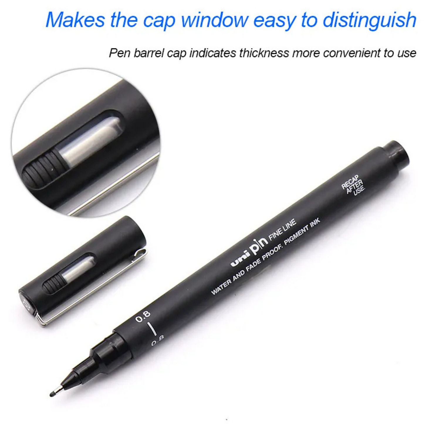 12 PCS Uni Pin Drawing Pen Set