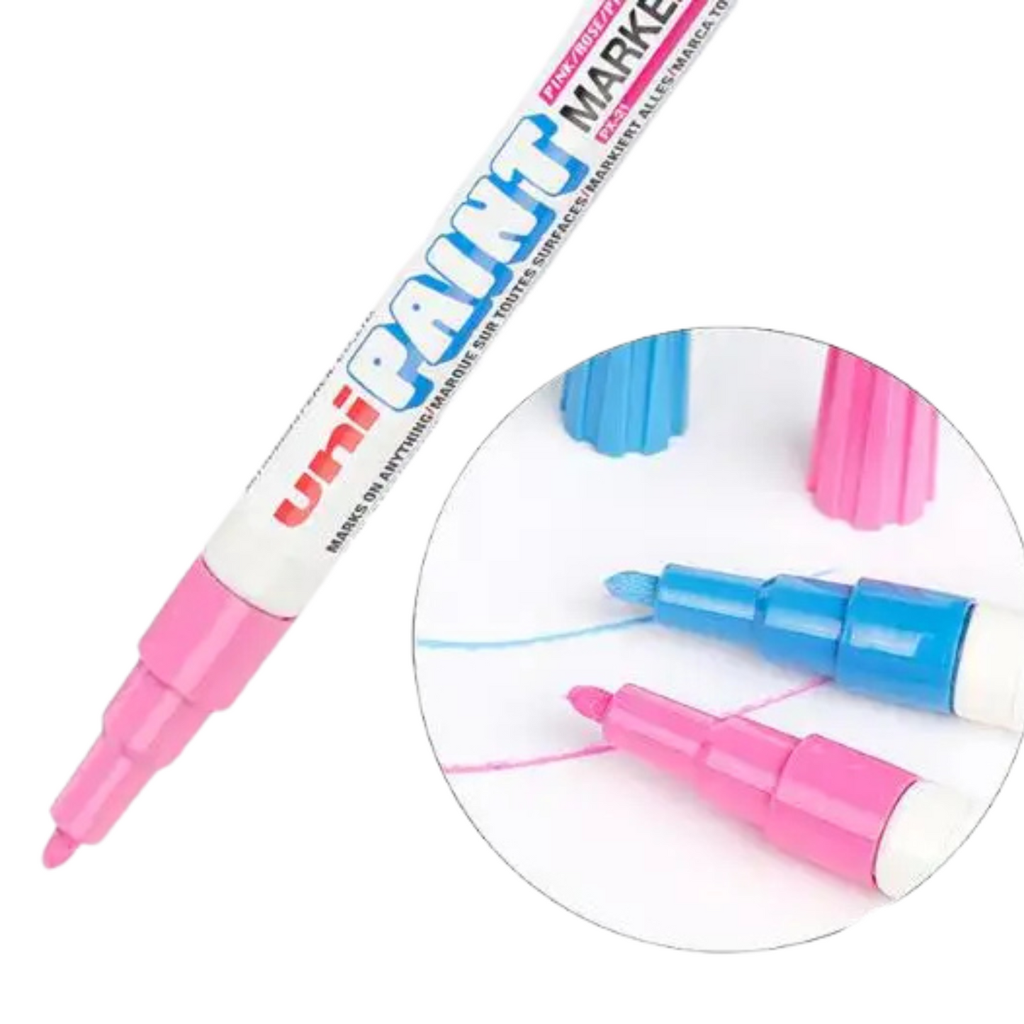 Uni Ball Small Tip Marker Pens set of 12