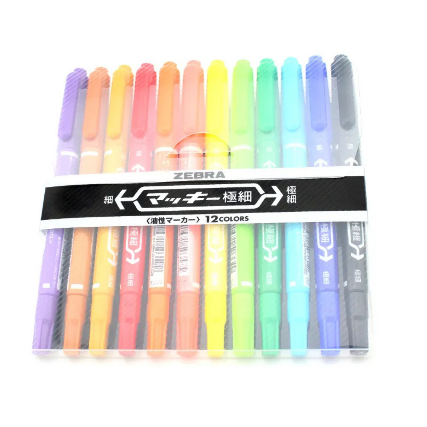 12-Color Acrylic Graffiti Paint Marker Pen Set – Water-Based DIY Markers