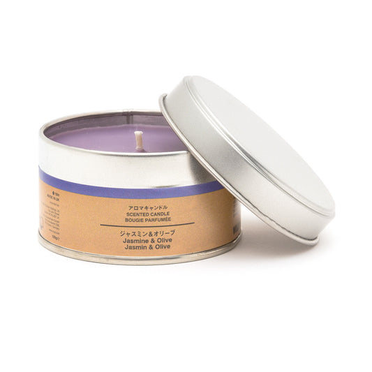 TIN CANDLE JASMINE&OLIVE