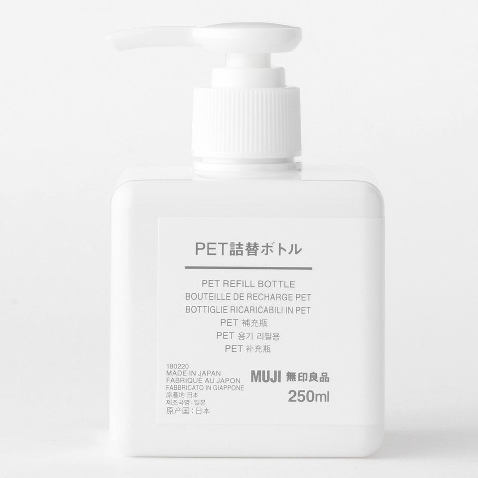 PET Pump Bottle 250ml