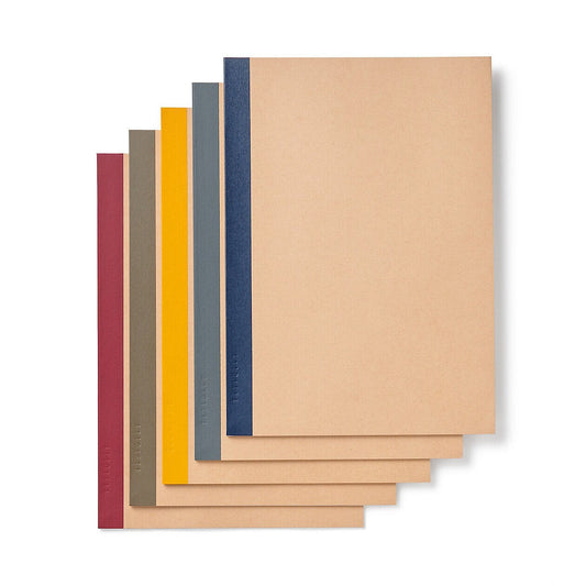 Notebooks - 5 pack, Lined Paper B5