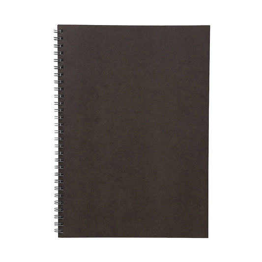 Tree planting wood paper back Double ring notebook.