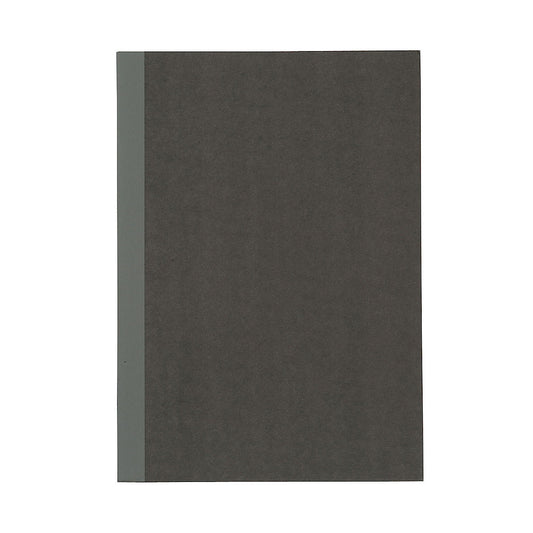 A5 Recycled Paper Notebook, Dark Gray, A5