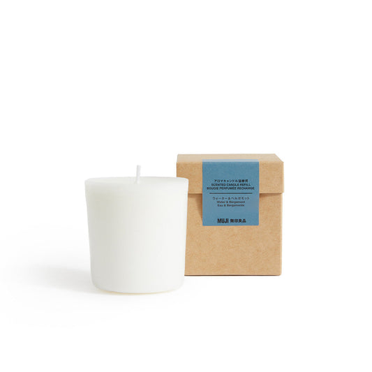 Water and Bergamot 1 Wick Candle Refill