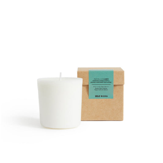 Green Fig and Vetiver 1 Wick Candle Refill