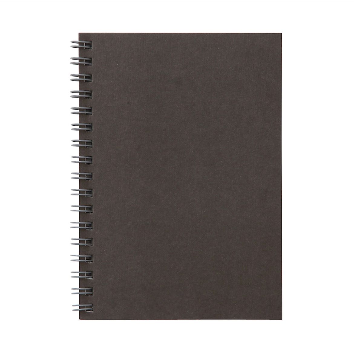 DOUBLE RING NOTEBOOK GREY A6