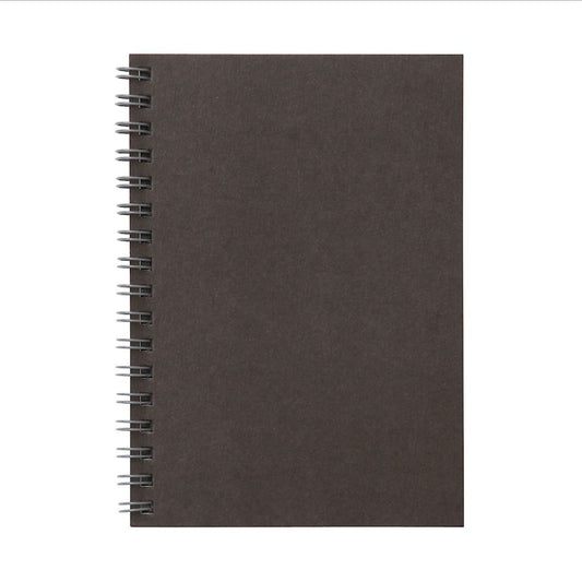 DOUBLE RING NOTEBOOK GREY A6